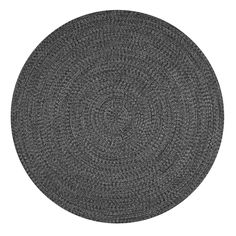 a round rug on a white background