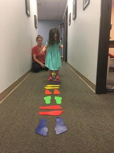 jumping path Sensory Pathways, Sensory Path, Vestibular System, Pediatric Physical Therapy, Motor Planning, Vision Therapy, Pediatric Occupational Therapy, Sensory Integration