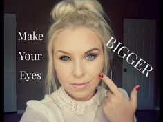 Make Eyes Bigger, Eyes Bigger, Eyes Look Bigger, Penteado Cabelo Curto, Eye Makeup Tips, Make Up Looks, Body Makeup