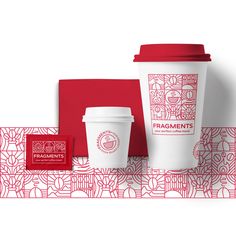 Identity and Packaging Design for Fragments Coffee - World Brand Design Society Illustration Coffee Shop, Elegant Illustration, Coffee Shop Branding, Coffee Shop Business, Stationary Branding, Design Café, Cafe Branding, Coffee Shop Logo, Coffee World