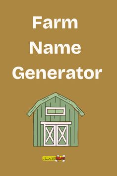 farm name generator Naming Your Farm, Names For Farms, Funny Farm Names, Farm Names Unique, Homestead Names Ideas, Homestead Names, Farm Names Ideas, Farm Name Generator, Farm Names