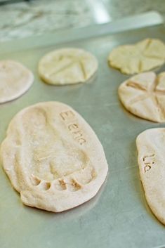 the cookies are ready to be baked on the cookie sheet for us to use in their recipe