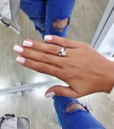 Gel Shellac Nails, French Manicure Acrylic Nails, Natural Manicure, Hello Nails, Simple Gel Nails, Work Nails