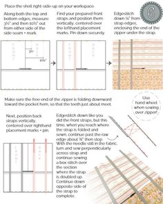 the instructions for how to make a quilt