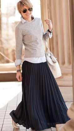 Dresses Casual Modest, Things To Wear, Modest Summer Outfits, Winter Fashion Outfits Casual, Ageless Style, Trendy Fall Outfits, Style Mistakes, Spring Dresses, Outfits Casuales