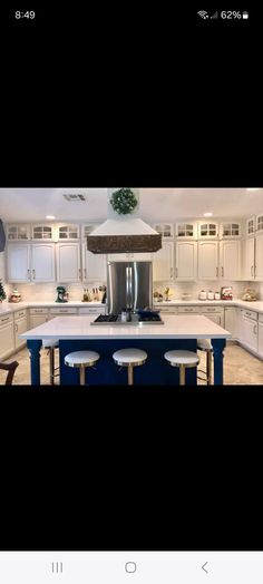 the kitchen is clean and ready for us to use in its new owner's home