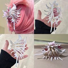 Mermaid Aesthetic, Hair Combs, Dream Jewelry, Pretty Jewellery, Festival Outfits, Pink Hair, The Process, Hair Jewelry