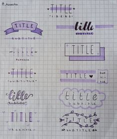 some type of font used to make different designs on a piece of paper that is lined with graph paper