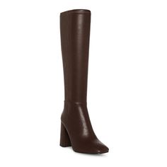 The stylish and versatile Winslow knee-high women's boots from madden girl are sure to quickly become a new go-to pair!Click this FOOTWEAR GUIDE to find the perfect fit and more! The stylish and versatile Winslow knee-high women's boots from madden girl are sure to quickly become a new go-to pair! Click this FOOTWEAR GUIDE to find the perfect fit and more! FEATURES Stretchy, tall, knee high shaft detail Block heelDETAILS Polyurethane upper Jersey lining Polyurethane midsole PVC outsole Square toe Zipper closure Polyurethane footbed Heel height: 3.5 in. Platform height: 0.1 in. Booth shaft height: 15 in. Boot shaft circumference: 12.5 in. Spot clean Imported Size: 6. Color: Dark Brown. Gender: female. Age Group: adult. How To Wear Thigh High Boots, Thanksgiving Fits, Madden Girl Boots, Knee High Boots Dress, Brown Knee High Boots, Skirts With Boots, 2023 Christmas, Dress Boots, Womens Knee High Boots