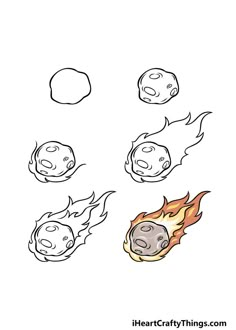 an image of some kind of cartoon character with fire coming out of the top and bottom