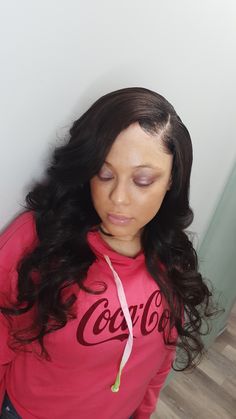 Full sew-in with leave-out Full Sew In, Sew In, Sewing