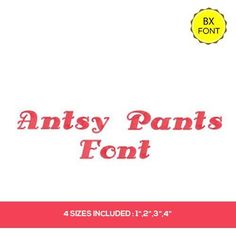 Antsy Pants Font Embroidery Font Font Embroidery, Hand Drawn Fonts, Handmade Font, Embroidery Fonts, Font Styles, Fonts Design, Tap, How To Draw Hands, Embroidery