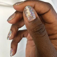 This holo bar topper is simply spectacular and ready to party this NYE! Let's all ring in the new year Tina Turner style. Ingredients: Here Ring In The New Year, Glitter Nail Polish, Tina Turner, Glitter Nail, Glitter Nails, Free Gifts, Nail Polish, Nail Art, Glitter