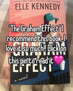 the graham effect i recommended his book, i love it so much click on this pin to read it