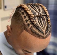 Dreadlock Mohawk Hairstyles For Men, Braids With Shaved Sides Men, Brads Hair Styles, Braid Styles For Men With Fade, Plats Braids For Men, Boys Braids, Boy Braids