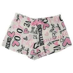 Emme Jordan Junior's Fuzzy Plush Pajama Shorts - Pink Boyfriend Love - Large - Walmart.com Boyfriend Love, List Ideas, Pajama Shorts, Christmas Wishlist, Pajamas, Jordan, Christmas, Pink