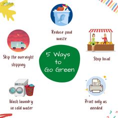 the five ways to go green