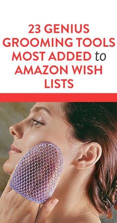 23 Genius Grooming Tools Most Added To Amazon Wish Lists Skin Care Accessories, Cute Gadgets Cool Stuff, Hair Accessories Organization, Wish List Ideas, Accessories Organization, Organizing Hair Accessories, Summer Makeup Looks, Food Decor, Best Amazon Products