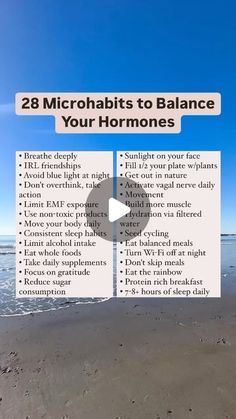 Dr. Corina Dunlap ND, MS | Hormone Health on Instagram: "Hormone balancing doesn’t need to be complicated.

I like to remind myself and my clients that it’s the small daily steps that matter more to our health than one off occasions.

Each of the above microhabits supports healthy hormones.

Do you have to do all of them to have perfect hormone regulation? NO!

However, the more that you incorporate into your life, the more optimal hormonal health becomes a part of your life, rather than you using sheer willpower to follow an extensive, complicated plan.

How to get started?

1️⃣ Make a list of the ones that you’re already doing!

2️⃣ Then choose 3-5 others you want to incorporate into your life.

3️⃣ Make a plan for easily integrating it into your lifestyle.

4️⃣ Save or screenshot this p Hormone Regulation, Female Hormone, Protein Rich Breakfast, Seed Cycling, Daily Steps, Hormonal Health, Healthy Hormones, 8 Hours Of Sleep, Make A List