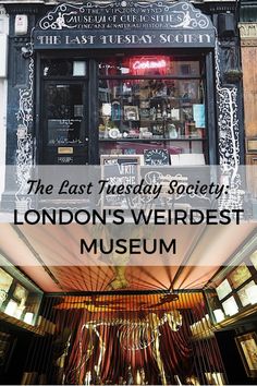 london's weirdest museum the last tuesday society