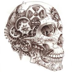 Radiant Sugar Skull Tattoo Design Kit King Skull Tattoo Design, Mechanic Skull Tattoo, Skull Tattoos Design, Best Tattoo Stencils, Sugar Skull Tattoo Design, Skull Line Art, Skull Butterfly Tattoo, Skull Artwork Illustrations, Skull Tattoo Designs