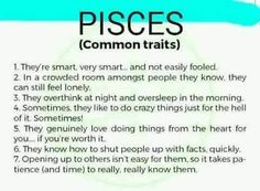 a piece of paper with some writing on it and the words pisces written below