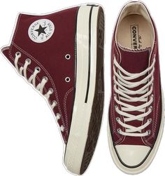 Burgundy High-top Sneakers For Streetwear, Classic Fall Streetwear Sneakers, Classic High-top Fall Sneakers, Classic Burgundy Sneakers With Round Toe, Classic Burgundy Round Toe Sneakers, Casual Burgundy High-top Sneakers, Vintage Sneakers For Fall Streetwear, Vintage Fall Sneakers For Streetwear, Vintage Fall Streetwear Sneakers