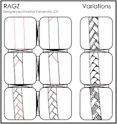 the four different types of ties are shown in this worksheet for children to draw