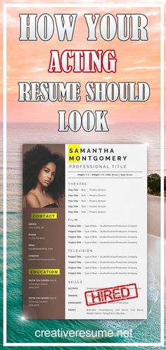 acting resume, actor resume, theatre resume, actress resume, acting resume template, actor resume template, theatre resume template, actress resume template Actor Portfolio, Career Plan, Project Manager Resume, Earn Money Online Free, Brochure Design Creative, Portfolio Resume, Manager Resume