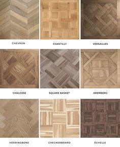 the different types of wood flooring that are available in various styles and colors, including white