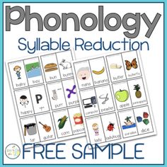 the free printable phonology sylabe reduction game