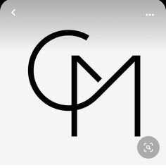 the letter m is shown in this black and white icon, which appears to be an arrow