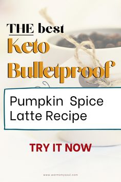 the best keto bulletproof pumpkin spice latte recipe is on sale now