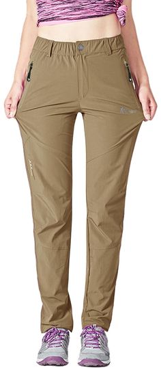 PRICES MAY VARY. 92% Nylon, 8% Spandex Imported Water-Resistant & Lightweight Hiking Pants --- Quick dry fabric sweeps sweat away from your skin. Rip-stop, lightweight, breathable, sun protection and water-resistant fabric to keep you cool all the time. UV Protection Travel Pants --- UPF 50+ sun protection fabric reduces your exposure to harmful UVA/UVB radiation. Handy Features --- Hiking pants with elastic waistband makes it easy to fit your body well. Three Zippered Pockets --- The women's hi Travel Pants Women, Fishing Pants, 2024 Clothes, Fall Hiking Outfits For Women, Hiking Fits, Character Fashion, Hiking Pants Women, Quick Dry Pants, Travel Pants