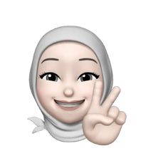 a woman with a hijab making the peace sign