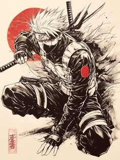 Drawing Anime Naruto Art, Tato Naruto, Naruto Sketch Drawing, Naruto Sketch, Anime Drawing Books