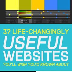 the cover of 52 life - changing useful web sites you'll wish you'd know about