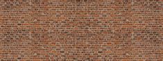 a brick wall that is made up of several different colors and sizes, including brown