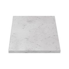 a white marble block on a white background