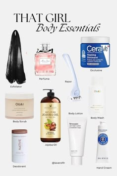 Indulge in self-care with these essential girl bodycare picks! Treat yourself and prioritize self-love with these top-notch bodycare favorites! #BodycareEssentials #SelfCareSunday #GlowUp Selfcare Shopping List, Bodycare Essential, Glowup List, Bodycare Routines, Self Hygiene, Bodycare Aesthetic, Hygiene Shopping, Girly Products, Body Care Essentials