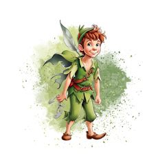 the tinkerbell from peter panter