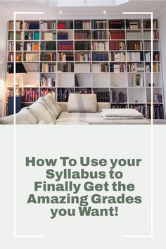 How To Use your Syllabus to Finally Get the Amazing Grades you Want! How to use your syllabus effectively to plan your study strategy! Study Goals, Study Strategies, Study Schedule, Manage Your Time, Learning Tools