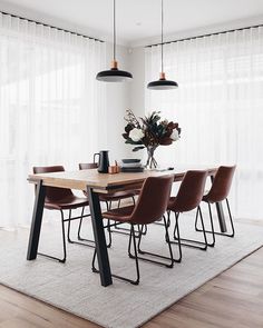 the instagram page on instagram com shows an image of a dining table and chairs