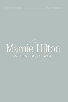 the logo for marnie hilton's health coach