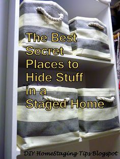 the best secret places to hide stuff in a staged home diy homestaying tips blog