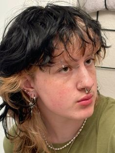 Type 2c Hair, Mullet Haircut, Hair Reference, Bleached Hair, Cut My Hair, Hair Envy, Heat Styling Products