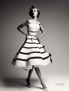 Dior Frida Gustavsson, Historic Fashion, Glamour Vintage, Patrick Demarchelier, Dior Vintage, Dior Haute Couture, 50 Style, Retro Mode