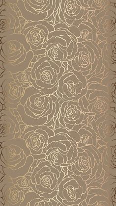 a brown background with roses on it