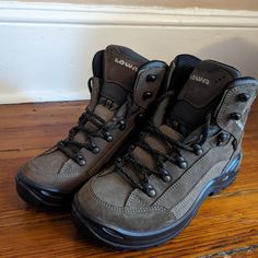 These Are The Best Hiking Boots! Goretex To Keep Your Feet Dry And A Vibram Sole To Last A Lifetime! I'm An Avid Hiker And Outdoor Professional, And These Are By Far My Favorite Boots. These Are New Without Tags. I Was Mislead About The Sizing When I Bought Them. The Right Shoe Is A Size 7 And The Left Is A 7.5. Cute Hiking Boots Women Summer, Heavy Duty Hiking Boots, Hiking Boot With Skirt, Dresses And Hiking Boots, Old School Hiking Boots, Hiking Ankle Boots, Combat Hiking Boots Women, Hiking Work Boots, Light Weight Hiking Boots Women