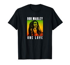 bob marley one love t - shirt